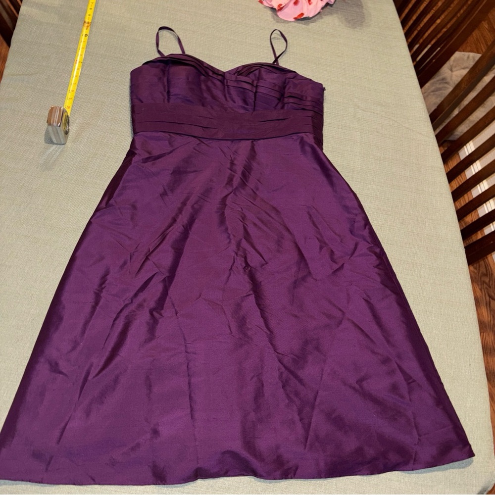 Ann Taylor Purple A-Line Skirt